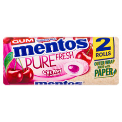 MENTOS PURE FRESH ROLL DUO CHERRY