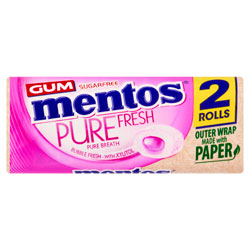 MENTOS PURE FRESH ROLL DUO BUBBLEFRESH