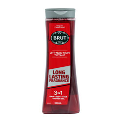 BRUT 3IN1 SHOWER GEL ATTRACTION