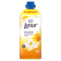 LENOR FABRIC CONDITIONER SUMMER BREEZE 43W
