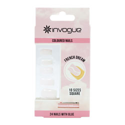 INVOGUE NAILS FRENCH SQUARE