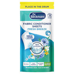 DR BECKMANN SHEETS FAB COND FRESH BREEZE 28W
