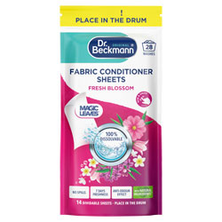 DR BECKMANN SHEETS FAB COND FRESH BLOSSOM 28W