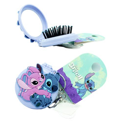 STITCH HAIRBRUSH & MIRROR KEYRING