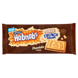 MCVITIES HOBNOBS OATY CREAMS CHOC