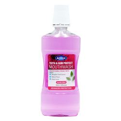 BEAUTY FORMUALS ACTIVE TEETH & GUM PROTECT MOUTHW