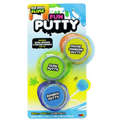 FUN PUTTY SET 3 PACK