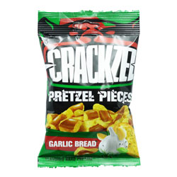 CRACKZELS GARLIC BREAD PRETZEL PIECES