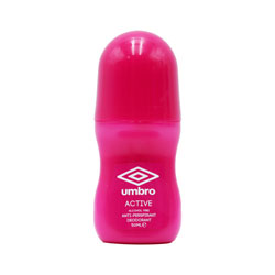 UMBRO LADIES ROLL ON DEODORANT ACTIVE