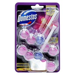 DOMESTOS RIM BLOCK TWIN AROMA LUX HIBISCUS
