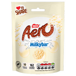NESTLE AERO MILKYBAR BUBBLES BAG