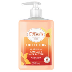 CUSSONS COLLECTION HAND WASH VANILLA & SHEA BUTTER