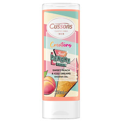 CUSSONS CREATIONS SHOWER GEL JUST PEACHY