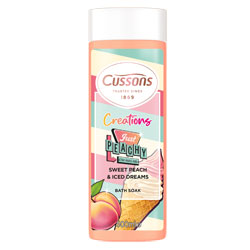 CUSSONS CREATIONS BATH JUST PEACHY