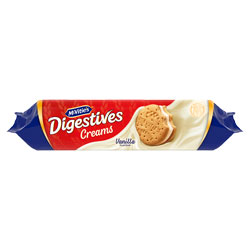 MCVITIES DIGESTIVE CREAMS VANILLA
