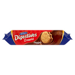 MCVITIES DIGESTIVE CREAMS CHOCOLATE