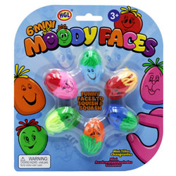 MINI MOODY FACES 6PK