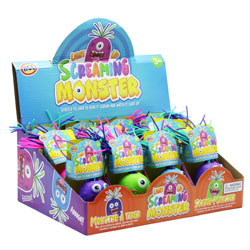 SCREAMING MONSTERS IN DISPLAY