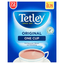 TETLEY TEA BAGS ONE CUP