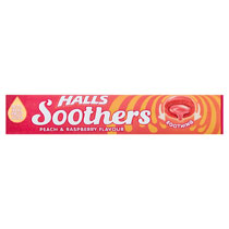 HALLS SWEETS SOOTHERS PEACH & RASPBERRY
