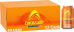 LUCOZADE CAN ORANGE