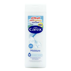 CAREX SHOWER CREAM MOISTURE PLUS (JET2)