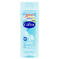 CAREX SHOWER GEL ORIGINAL (JET2)