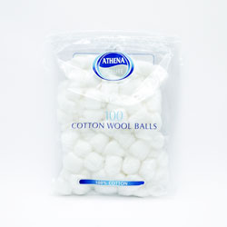 ATHENA COTTON BALLS WHITE