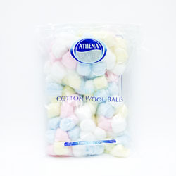 ATHENA COTTON BALLS COLOURED