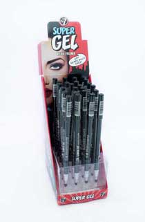 W7 EYE PENCIL SUPER GEL BLACK