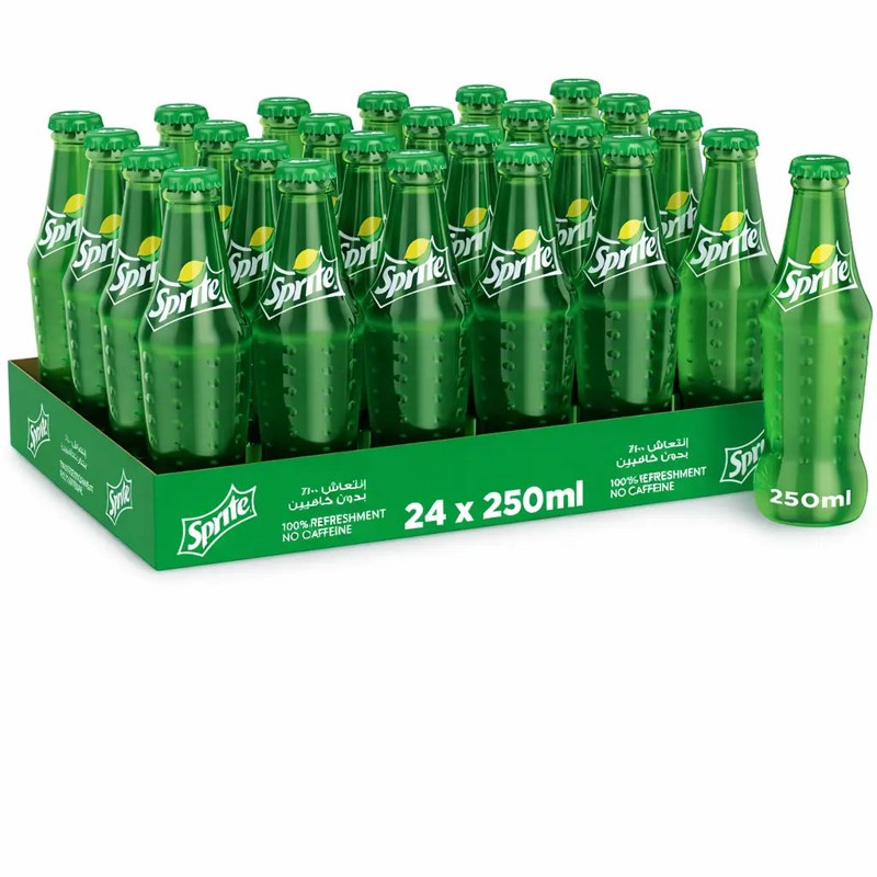 SPRITE GLASS BOTTLES