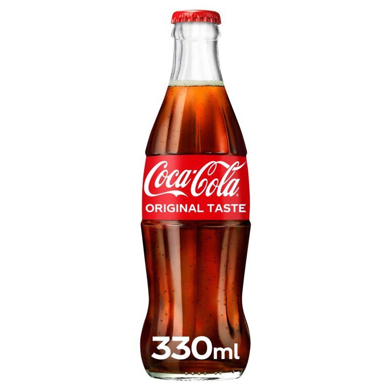 COKE GLASS BOTTLE ORIGINAL