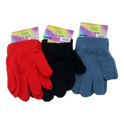 GLOVES KIDS MAGIC SML ASST COLOURS