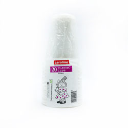 CAROLINE PLASTIC CUPS 1601