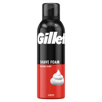 GILLETTE SHAVE FOAM REGULAR