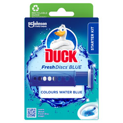 TOILET DUCK DISCS BLUE UNIT