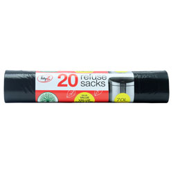 TIDYZ REFUSE SACKS EXTRA STRONG 70L BO248