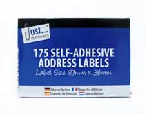 ADDRESS LABELS 175PK BOXED