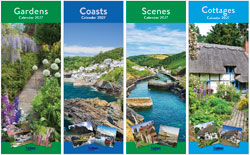 CALENDAR 2027 SLIM COTTAGES/GARDENS ASST