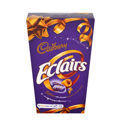 CADBURY CHOCOLATE ECLAIRS CARTON