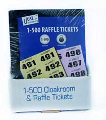 RAFFLE TICKETS 1-500