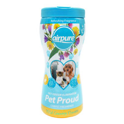 Airpure Freshener Pet Proud Carpet Country Flower