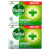 Dettol Antibacterial Soap Bar Original Twin