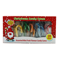 Mini Candy Canes 20 Pack Box