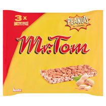 Mr Tom Peanut Bar 3 Pack