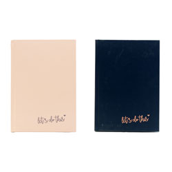 Notebook A5 2 Pack Lets Do It