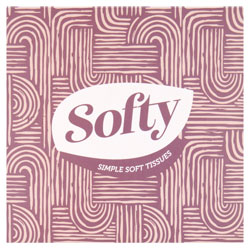 Softy Tissues Cosmetic Cube 2 Ply